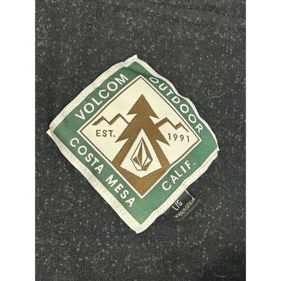 Volcom Outdoor Size LARGE Men Jacket Full Zip Poly Sweatshirt Skate ski snowboad - Picture 16 of 16